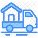 Moving Truck Relocation Transport Icon