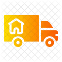 Moving Truck Package Delivery Icon