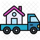 Moving Truck Transport Dump Icon