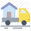 Moving Truck Relocation Transport Icon
