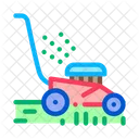 Lawn Mower Machine Icon