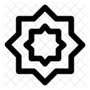Mosque Mozaik Ornament Icon