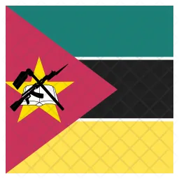 Mozambique Flag Icono