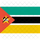 Mozambique Flag World Icon