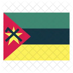 Mozambique Flag Icon