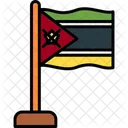 Mozambique Country Flag Icon