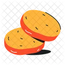 Mozzarella Slices  Icon