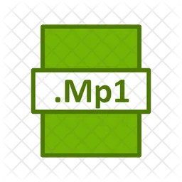 Mp 1 File  Icon