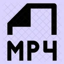 Mp Mp 4 Mp 4 Datei Symbol