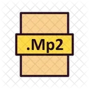 Mp 2 File Mp 2 File Mp Icon