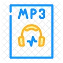 Mp 3 Archivo Formato Icono