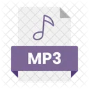 Archivo mp3  Icono