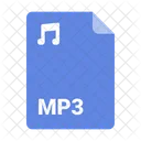 Formato Documento Mp Icono