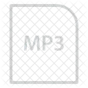 Archivo Mp 3 Extension Archivo Icono