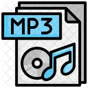 Archivo Mp 3 Archivo Carpeta Icono