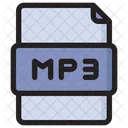 Archivo Mp 3 Mp 3 Archivo De Musica Icono