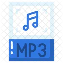 Archivo mp3  Icono