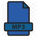 Mp Audio Archivo Icono