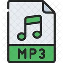 Archivo mp3  Icono