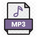 Arquivo mp3  Ícone