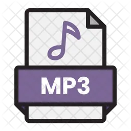 Mp 3 File  Icon