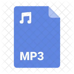 Mp 3 File  Icon