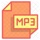 Mp 3 Audio File Format Icon