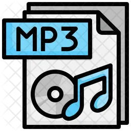 Mp 3 File  Icon