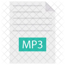 Mp 3 File  Icon