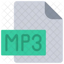 Mp 3 File  Icon