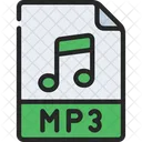 Mp 3 File  Icon