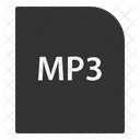 Archivo Mp 3 Archivo Extension Icono