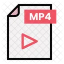 Archivo mp4  Icon