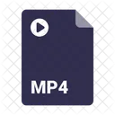 Format MP Datei Symbol