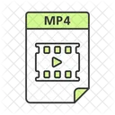 Mp4-Datei  Symbol