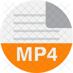 Mp 4 File  Icon