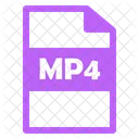 Mp 4 File Mp 4 File Icon