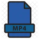Mp Format Video Icon