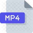 Mp 4 File  Icône