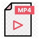 Mp 4 File  Symbol