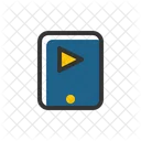 Mp4 Player  Symbol