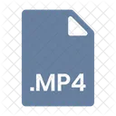 Mp 4 Type Mp 4 Format Video Type Icon