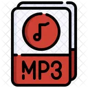 Mp File Audio File Music Note Icon