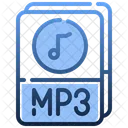 Mp File Audio File Music Note Icon
