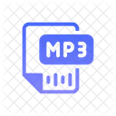 Mp File Music Format Icon