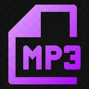 Mp Mp 3 Mp 3 File Icon