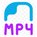 Mp Mp 4 Mp 4 File Icon