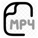 Mp Mp 4 Mp 4 File Icon