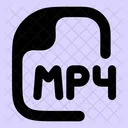 Mp Mp 4 Mp 4 File Icon