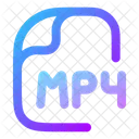 Mp Mp 4 Mp 4 File Icon